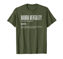 Load image into Gallery viewer, Mamba Mentality Motivational Quote Inspirational Definition T-Shirt-118955