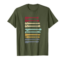 Load image into Gallery viewer, BASS PLAYER Vintage Retro Design Shirt - Bassist Gift Neck T-Shirt-2030677