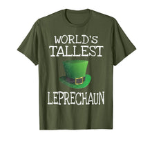 Load image into Gallery viewer, World's Tallest Leprechaun Funny St Patrick's Day Boys Men T-Shirt-977316