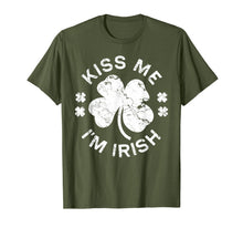 Load image into Gallery viewer, Kiss Me I'm Irish T-Shirt Saint Patrick Day Gift Shirt T-Shirt-384370