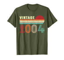 Load image into Gallery viewer, Vintage 2004 Funny 16 Years Old Boys and Girls 16th Birthday T-Shirt-50414