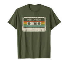 Load image into Gallery viewer, Vintage Best of 1978 41st Birthday Cassette T-Shirt-591726