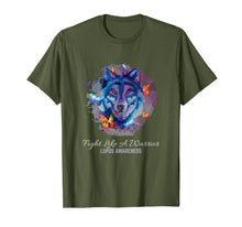Load image into Gallery viewer, Lupus Awareness Support Warrior Fighter Purple Ribbon Gift T-Shirt-6024775