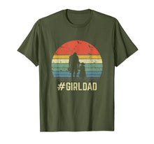 Load image into Gallery viewer, #GirlDad Father Of Girls Daughter Vintage Family Tee Gifts T-Shirt-158603