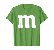 Load image into Gallery viewer, Letter m Shirt lower Case Halloween alphabet costume T-Shirt