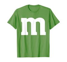 Load image into Gallery viewer, Letter m Shirt lower Case Halloween alphabet costume T-Shirt