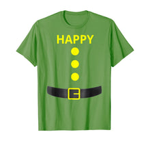 Load image into Gallery viewer, Happy Dwarf Halloween Costume Blue Shirt T-Shirt