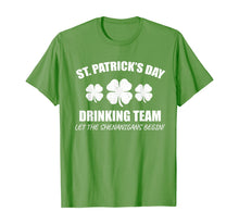 Load image into Gallery viewer, St Patricks Day Drinking Team Shirt - Funny St. Pattys Day T-Shirt-206806