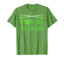 Load image into Gallery viewer, Kiss Me I'm Irish | Blow Me I'm Italian Tee shirt