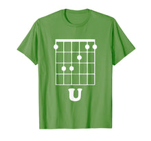 Load image into Gallery viewer, Funny Guitar Shirt - F Chord Funny Guitar T-shirt