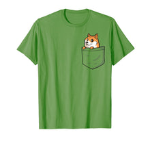 Load image into Gallery viewer, Pocket Doge T-Shirt | Doge Dog Meme Shirt