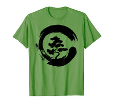 Load image into Gallery viewer, Bonsai Tree in Enso Circle | Japanese Zen T-Shirt gift