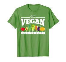 Load image into Gallery viewer, Funny Go Vegan Save the Earth Diet Shirt