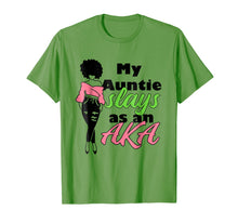 Load image into Gallery viewer, AKA Sorority Paraphernalia Gift Shirt for Pretty Alpha Aunt