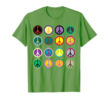 Load image into Gallery viewer, Colorful Peace Sign T-shirt