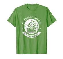Load image into Gallery viewer, Adventure Before Dementia Funny RV Camper Tshirt