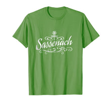 Load image into Gallery viewer, Sassenach Flourish Highlander English Scottish T-Shirt