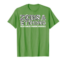 Load image into Gallery viewer, Cute Zebra Strong Ehlers Danlos Syndrome Awareness Tee Gift
