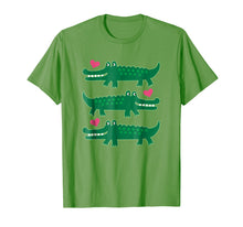 Load image into Gallery viewer, Alligator Crocodile T-shirt Cute Zoo Animal Jungle Tee