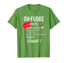 Load image into Gallery viewer, Funny Christmas Fudge Definition Leg Lamp Fragile TShirt