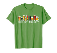 Load image into Gallery viewer, Celebrate Diversity Craft Beer Drinking T-Shirt