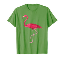 Load image into Gallery viewer, Pink Flamingo Vintage Illustration T Shirt