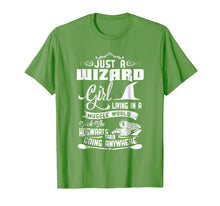 Load image into Gallery viewer, Just a Wizard Girl Tshirt