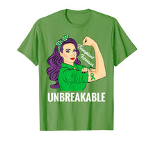 Load image into Gallery viewer, Transplant Warrior Unbreakable Organ Donor Awareness T-Shirt