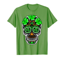 Load image into Gallery viewer, Holiday Sugar Skull Shirt Mexican Holiday Skull Shirt