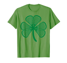 Load image into Gallery viewer, Lacrosse St Patricks Day Shamrock Lucky Lacrosse T-Shirt Tee