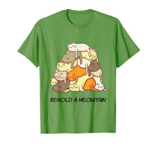 Load image into Gallery viewer, Behold A Meowtain Animal Kitten Kitty Meow Funny Cat Lovers T-Shirt