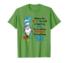 Load image into Gallery viewer, Autism Whether you color the world of light it up blue shirt