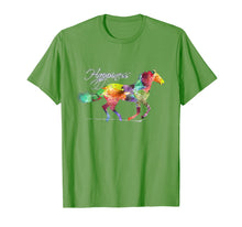 Load image into Gallery viewer, Horse Happiness T shirt Horse gifts Horse shirts Horse lover