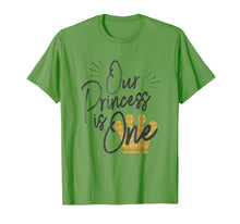 Load image into Gallery viewer, Daughter 1st Birthday T-Shirt for Moms Dads Our Princess One