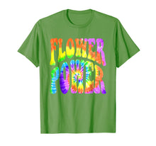 Load image into Gallery viewer, 60s 70s Retro Hippie Batik Spiral - Flower Power 3 T-Shirt