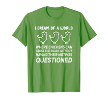 Load image into Gallery viewer, I Dream Of A World Ironic Jokes Sarcastic Gift T-Shirt-2183057