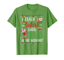 Load image into Gallery viewer, Teacher Christmas Gift I Teach Cutest Elves In The Workshop T-Shirt-1880709