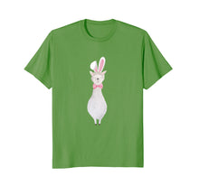 Load image into Gallery viewer, Funny Llama Easter Shirt Alpaca Bunny Ear Tee