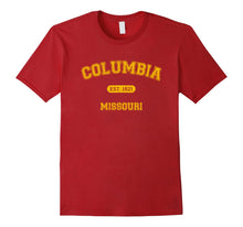 Load image into Gallery viewer, Retro College-Style Columbia, Missouri 1821 T-shirt
