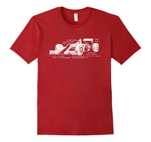 Load image into Gallery viewer, Formula Racecar Distressed Style Racing T-Shirt