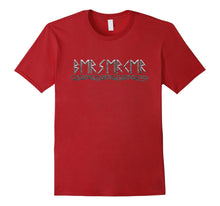 Load image into Gallery viewer, Berserker, Runes Viking, Norse T-Shirt