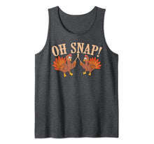 Load image into Gallery viewer, Cool Oh Snap! | Funny Turkey With Wishbone Thanksgiving Gift Tank Top
