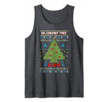 Load image into Gallery viewer, Oh, Chemist Tree Chemistry Tree Funny Ugly Christmas Science Tank Top