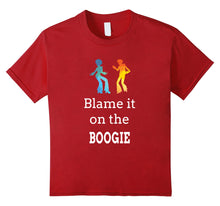 Load image into Gallery viewer, Blame it on the Boogie Shirt for Funky Dance Music Lover Tee