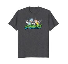 Load image into Gallery viewer, Get Schwifty - Distressed Rick and Morty T-Shirt