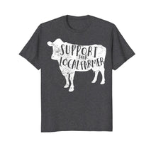 Load image into Gallery viewer, Support Your Local Farmer Shirt Distressed Cow