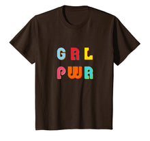 Load image into Gallery viewer, GRL PWR - funny Girl Power Woman Rights Quote TShirt