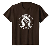 Load image into Gallery viewer, Retro Chicano Power with distressed look t-shirt