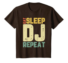 Load image into Gallery viewer, Eat Sleep DJ Repeat Gift Vintage T-Shirt