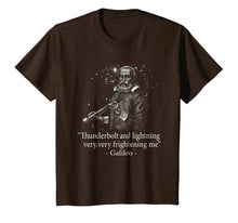Load image into Gallery viewer, Thunderbolt and lightning Galileo Science Astronomy T Shirt